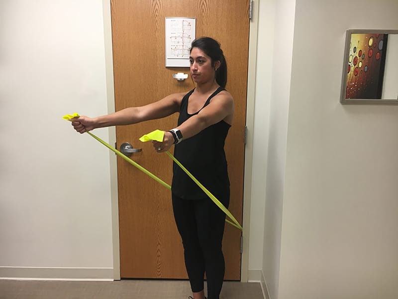 Shoulder Flexion End