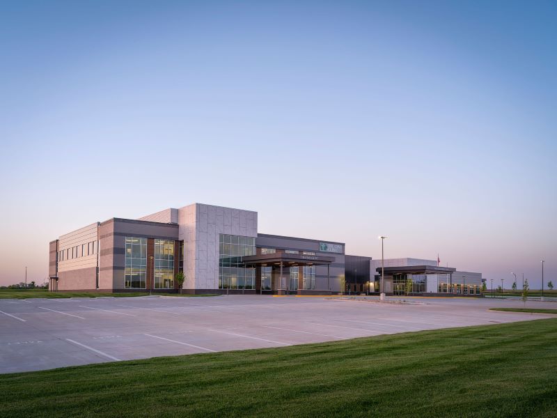 Exterior of building South Waukee